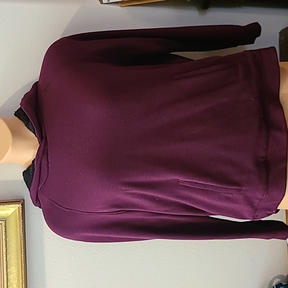 32 ° Heat fleece hoodie (cranberry) size Large - Picture 2 of 6